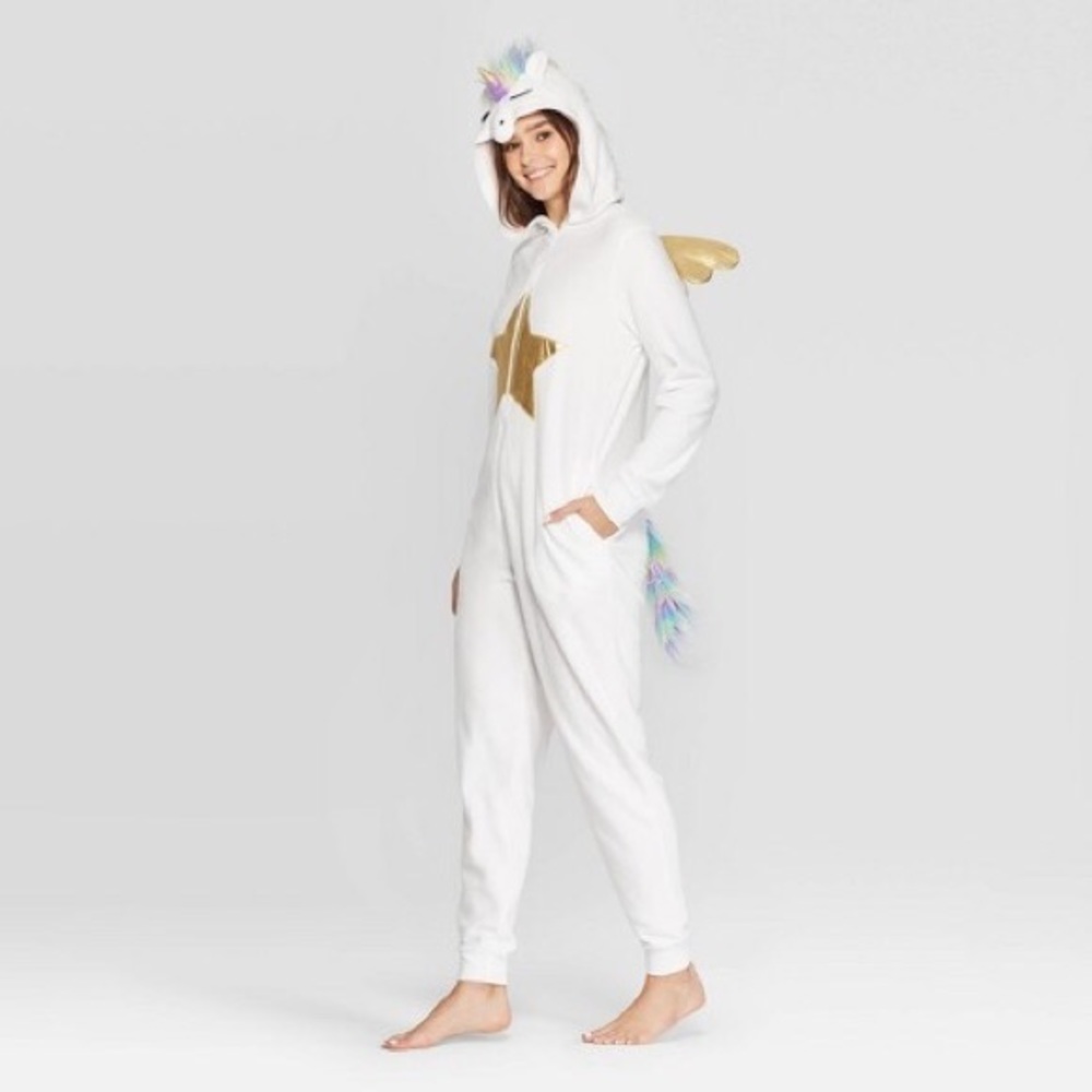Adult Unicorn Pajama Onesie